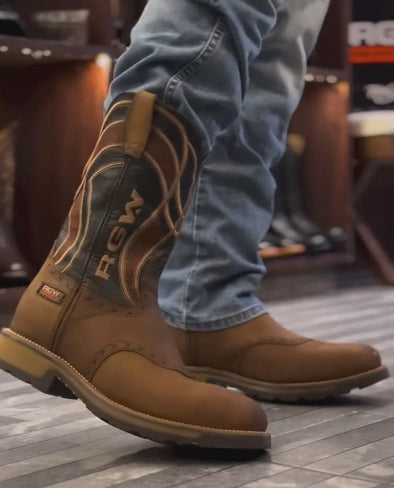 Vintage Scratch-resistant Ranch Boots