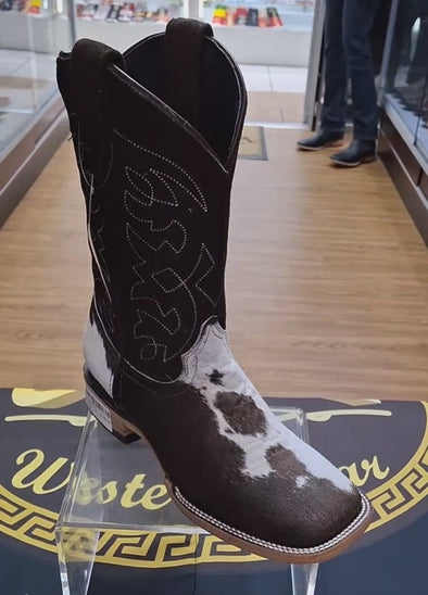 Exotic Cowhide Boots