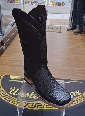 Exotic Caiman Skin Boots