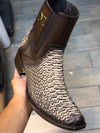 Vintage Python Skin Letter Boots