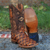 Exotic Piraroucu Mustang Square Toe Boots