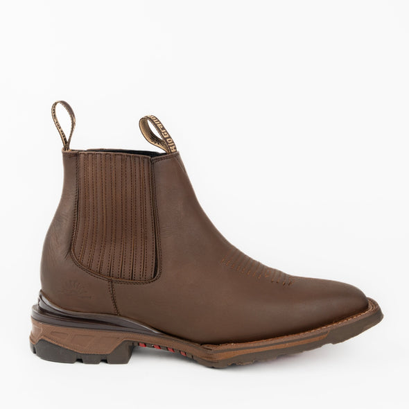 Vintage Cowhide 3D Sole Boots