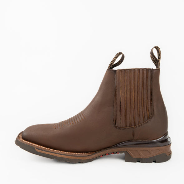Vintage Cowhide 3D Sole Boots
