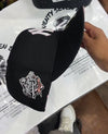Black Pink New York Yankees Fitted Cap