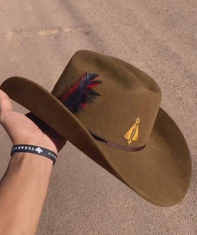 Italian Suede Cowboy Hat