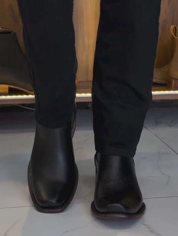 Italian Cowhide Vintage Western Boots
