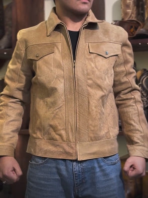 Handmade Vintage Cowhide Jacket