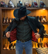 Handmade Fringe Suede Western Jacket