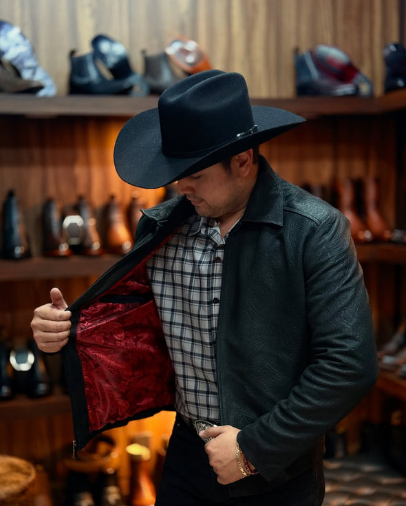 Italian Handcrafted Vintage Cowhide Jacket
