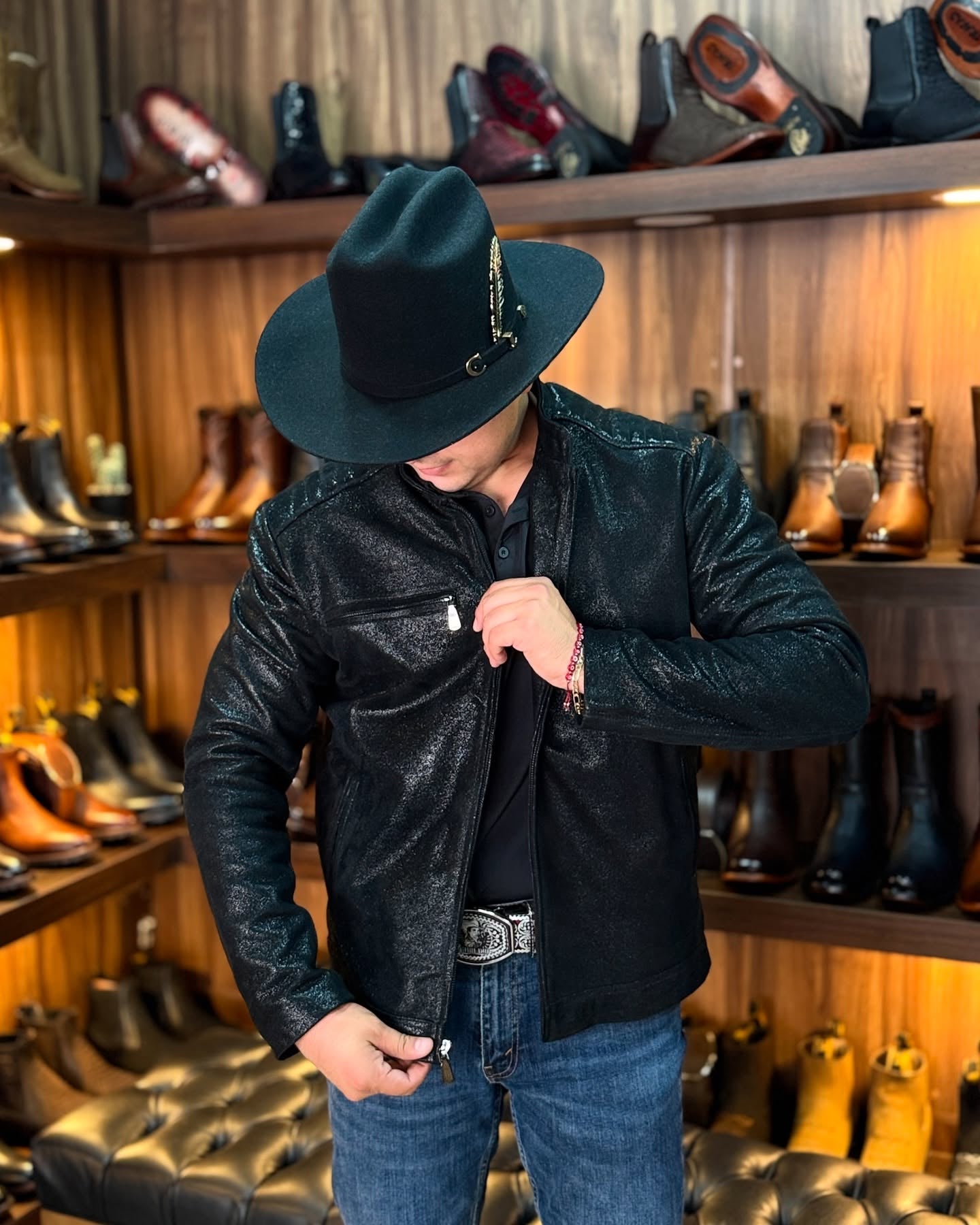 Italian-designed Cowhide Jacket
