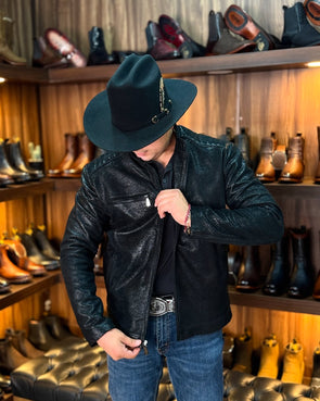 Italian-designed Cowhide Jacket