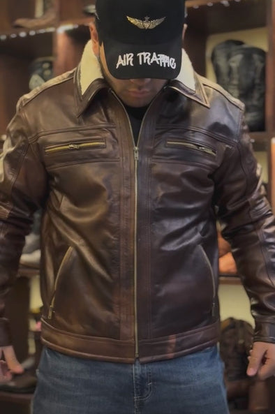 Lambswool Patchwork Vintage Jacket