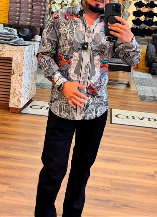 Dragon Print Shirt
