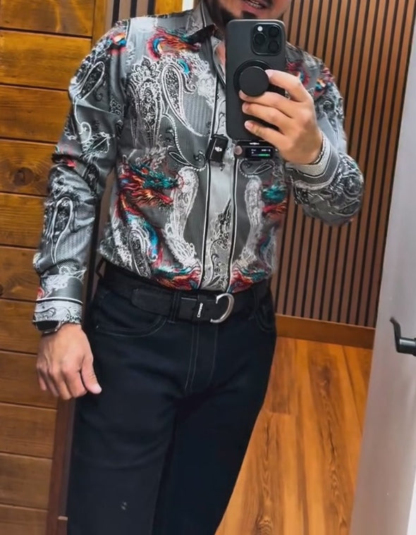 Dragon Print Shirt