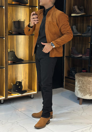 Western Classic Suede Jacket