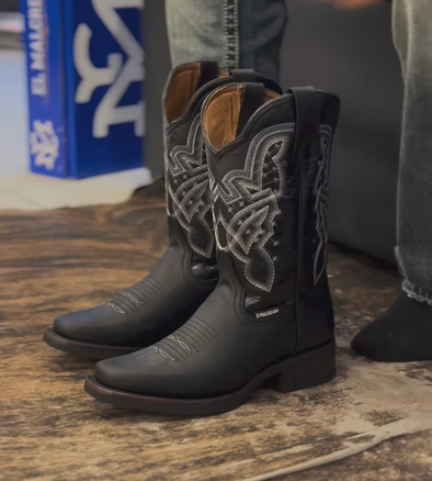 Black Cowboy Boots