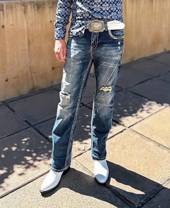 Vintage Distressed Jeans