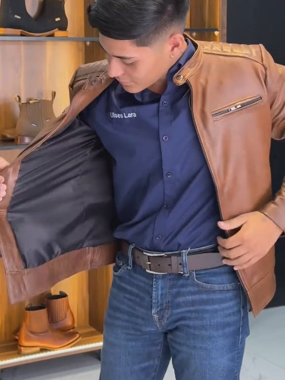 Italian Cowhide Vintage Jacket