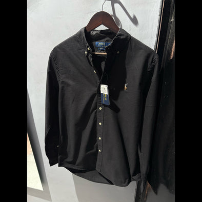 Solid-color Linen Casual Shirt