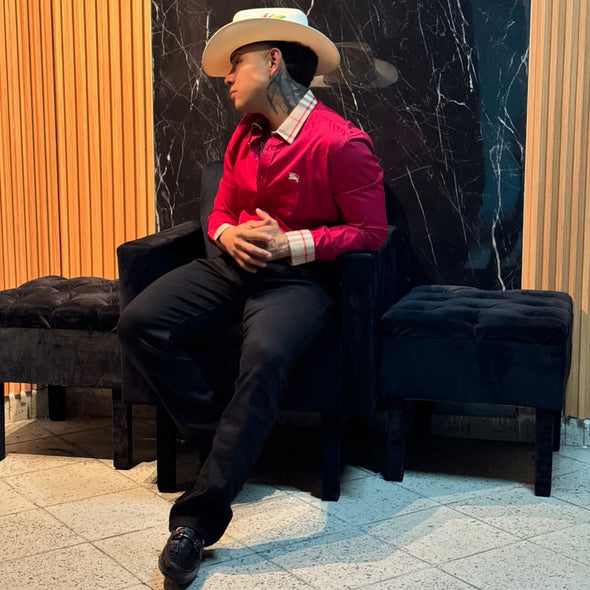 Checkered Patchwork Shirt