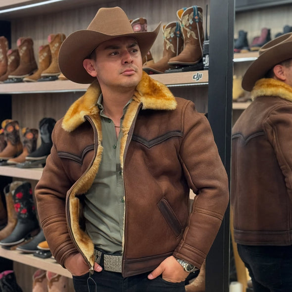 Vintage Italian Wool Collar Jacket