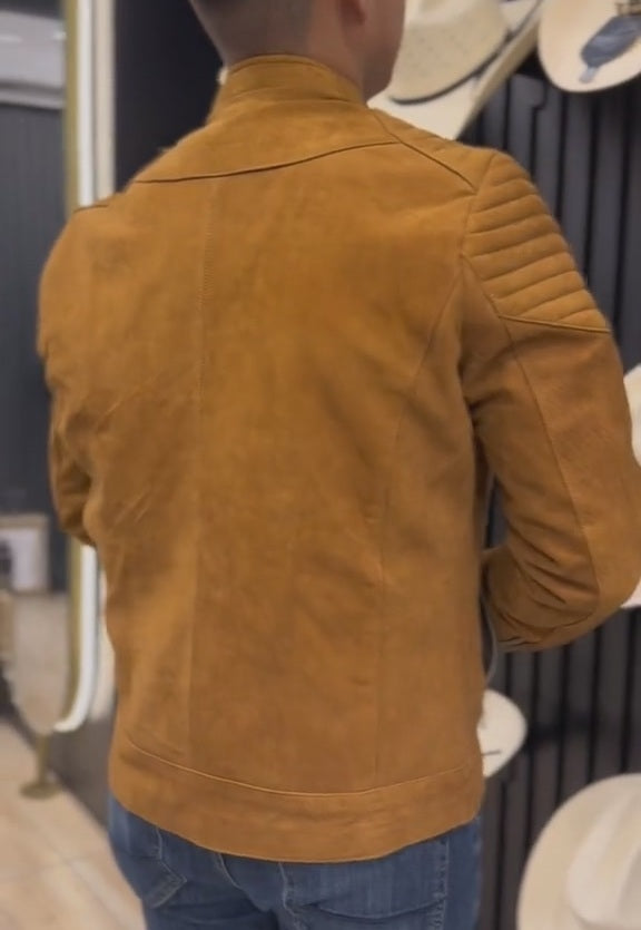 Unique Design Western Suede Jacket