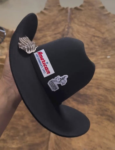 Feather Accessories Cowboy Hat