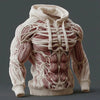 Muscle Knit Sweatshirt Hoodie