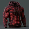 Muscle Knit Sweatshirt Hoodie
