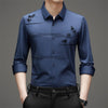 Hand-Embroidered Breathable Shirt