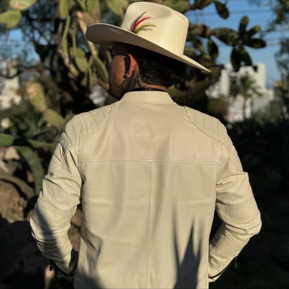 Handcrafted Minimalist Cowhide Jacket