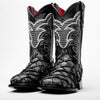 Grey Jumbo Piraroucu Leather Boots
