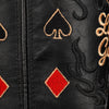 Vintage Poker Engraved Boots