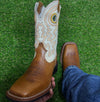 Vintage Embroidered Ranch Boots