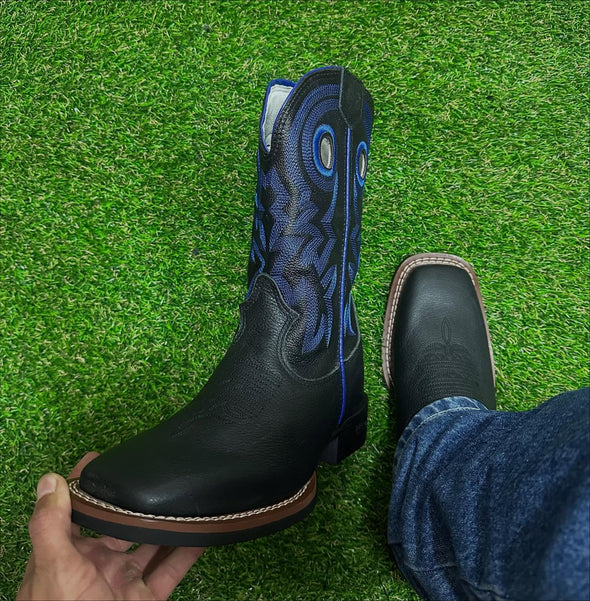 Vintage Embroidered Ranch Boots