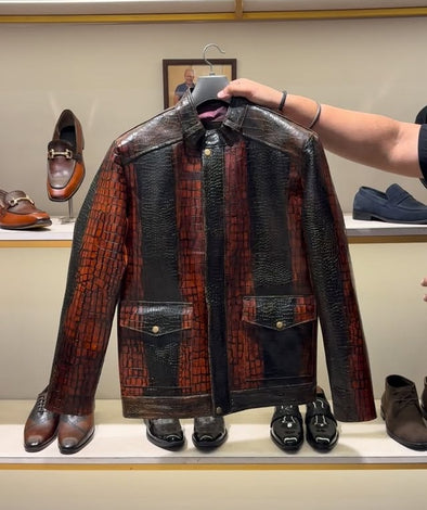 Vintage Crocodile Jacket