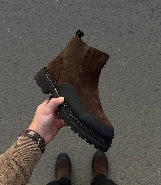 Minimalist Suede Boots