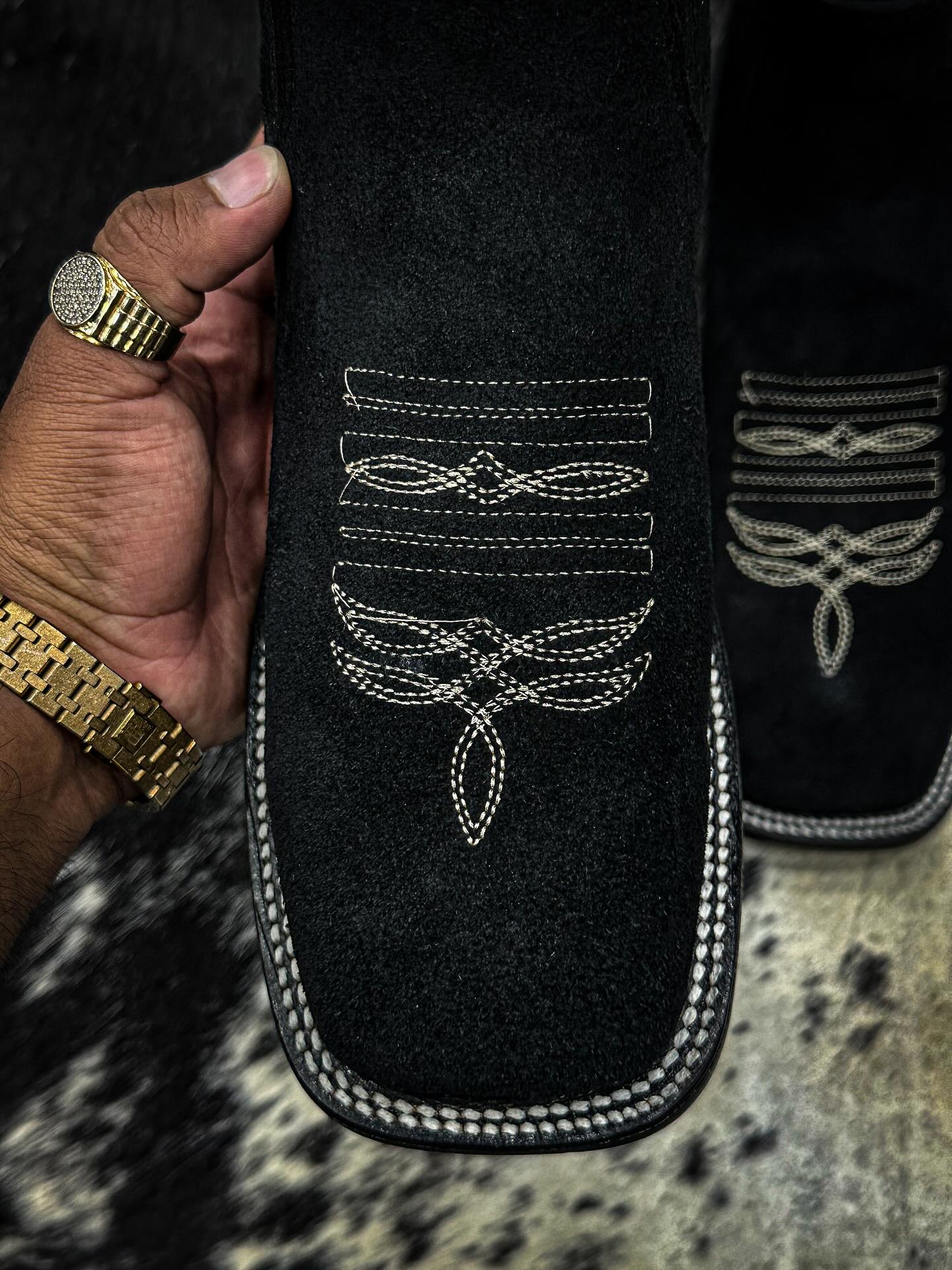 Bull Western Embroidered Ankle Boots