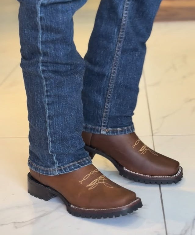 Vintage Cowhide Embroidered Ranch Boots(Buy 2 Free Shipping✔️)