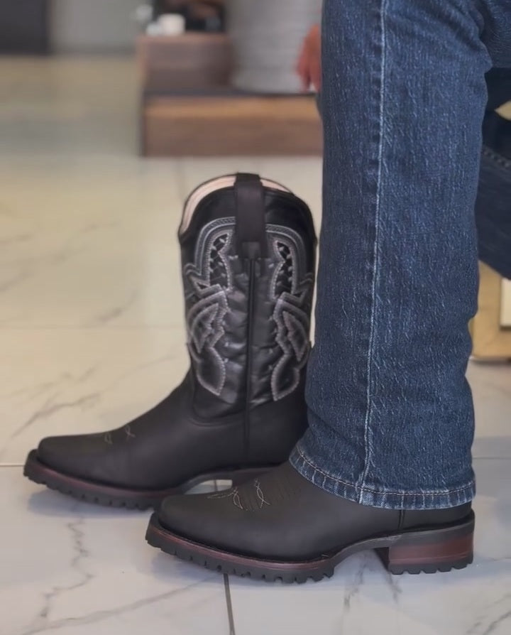 Vintage Cowhide Embroidered Ranch Boots(Buy 2 Free Shipping✔️)