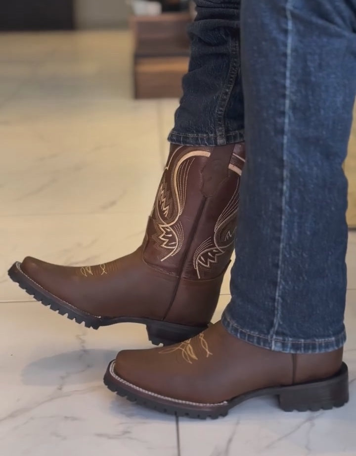 Vintage Cowhide Embroidered Ranch Boots(Buy 2 Free Shipping✔️)