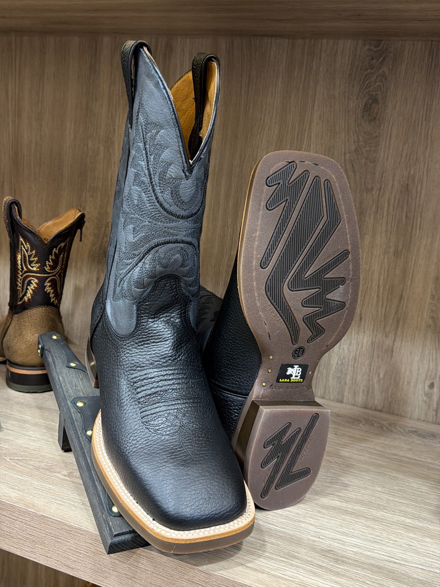 Vintage Handcrafted Western Embroidered Cowboy Boots