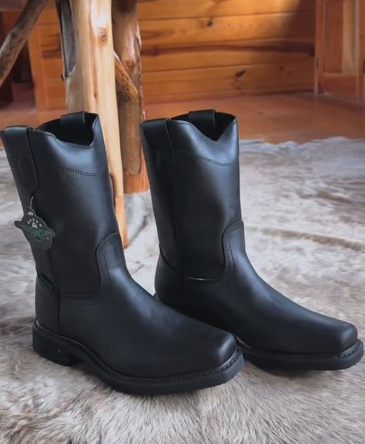 Italian Cowhide Waterproof Ranch Boots