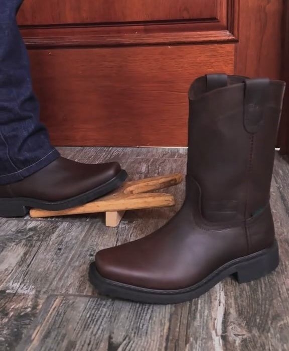 Italian Cowhide Waterproof Ranch Boots