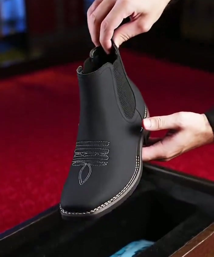 Western Waterproof Ankle Boots