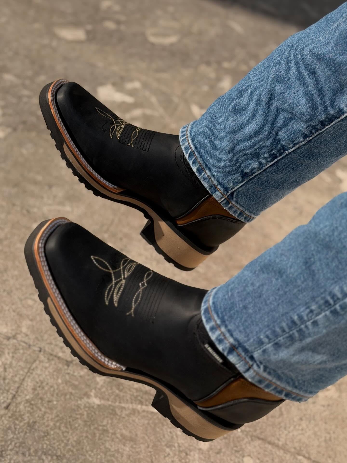 Western Vintage Rodeo Boots