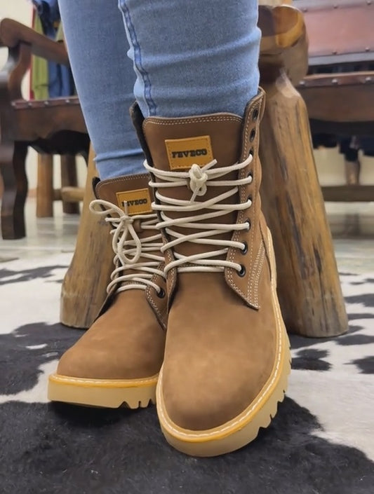 Chunky-Soled Martens Boots
