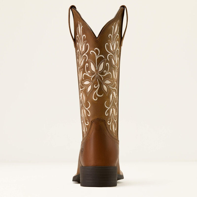 Round Up Holly Wide Square Toe Western Boots