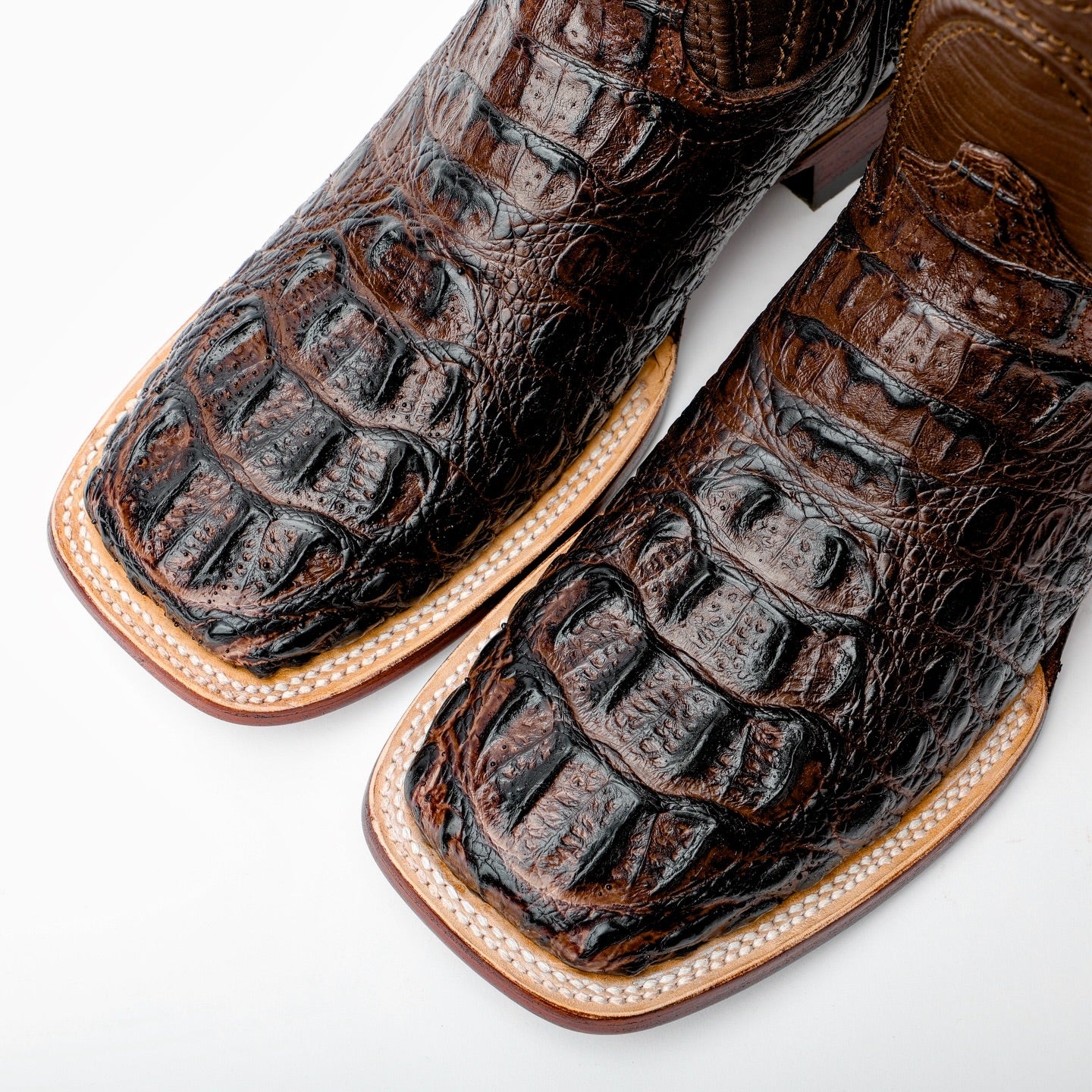 Chocolate Brown Snapping Turtle Boots