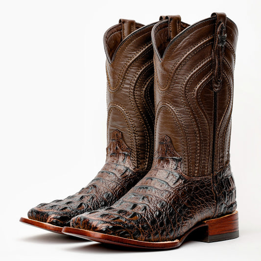 Chocolate Brown Snapping Turtle Boots